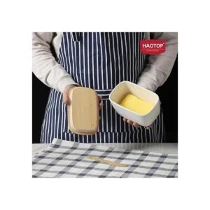 HAOTOP Mantequilla de porcelana perfecta para 4 barras de_3