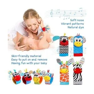 Juguetes de calcetines de sonajeros de muñeca para bebé_6