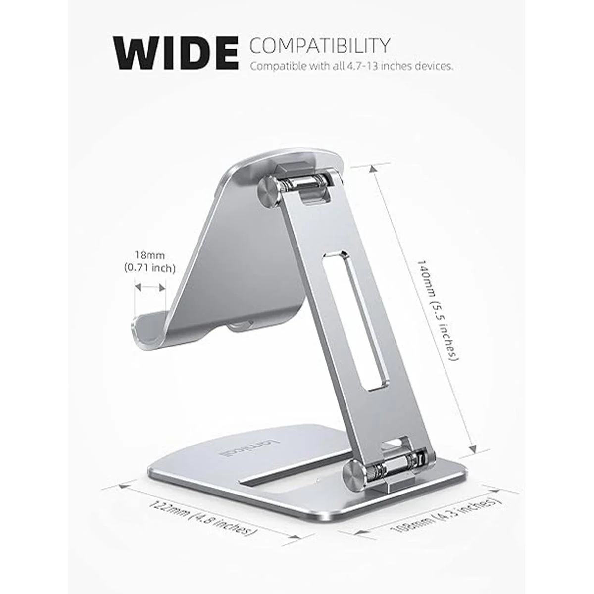 Lamicall Soporte ajustable para tableta base plegable_5