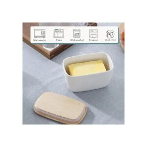 HAOTOP Mantequilla de porcelana perfecta para 4 barras de_6