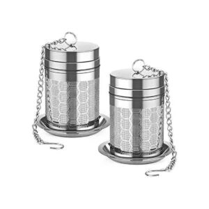 Infusores de té para té suelto paquete de 2 juego de