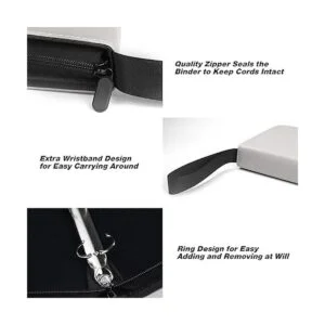 TONESPAC Carpeta de tarjetas de 400 bolsillos compatible_3