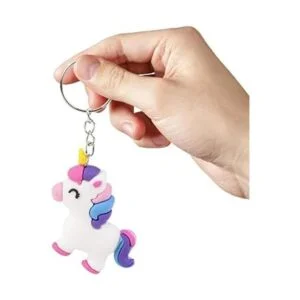 ArtCreativity Juego de 12 llaveros de goma diseño de_4