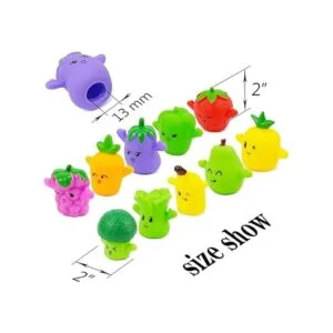 MIMIDOU 10 juguetes de marionetas de dedo de frutas un_3