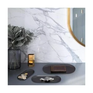 Bandeja organizadora negra juego de 3 placa decorativa_2
