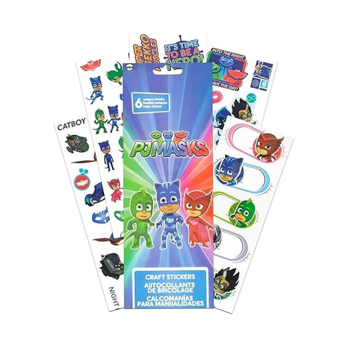 PJ Masks Paquete de libro de actividades para colorear y_3