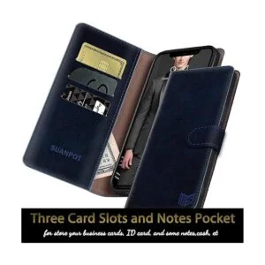 SUANPOT Funda tipo cartera para iPhone 78SE 3rd 2022 de_4