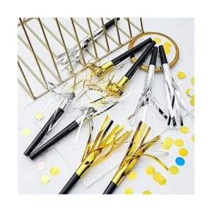 48 piezas de ruidos de fiesta para adultos dorado y_4