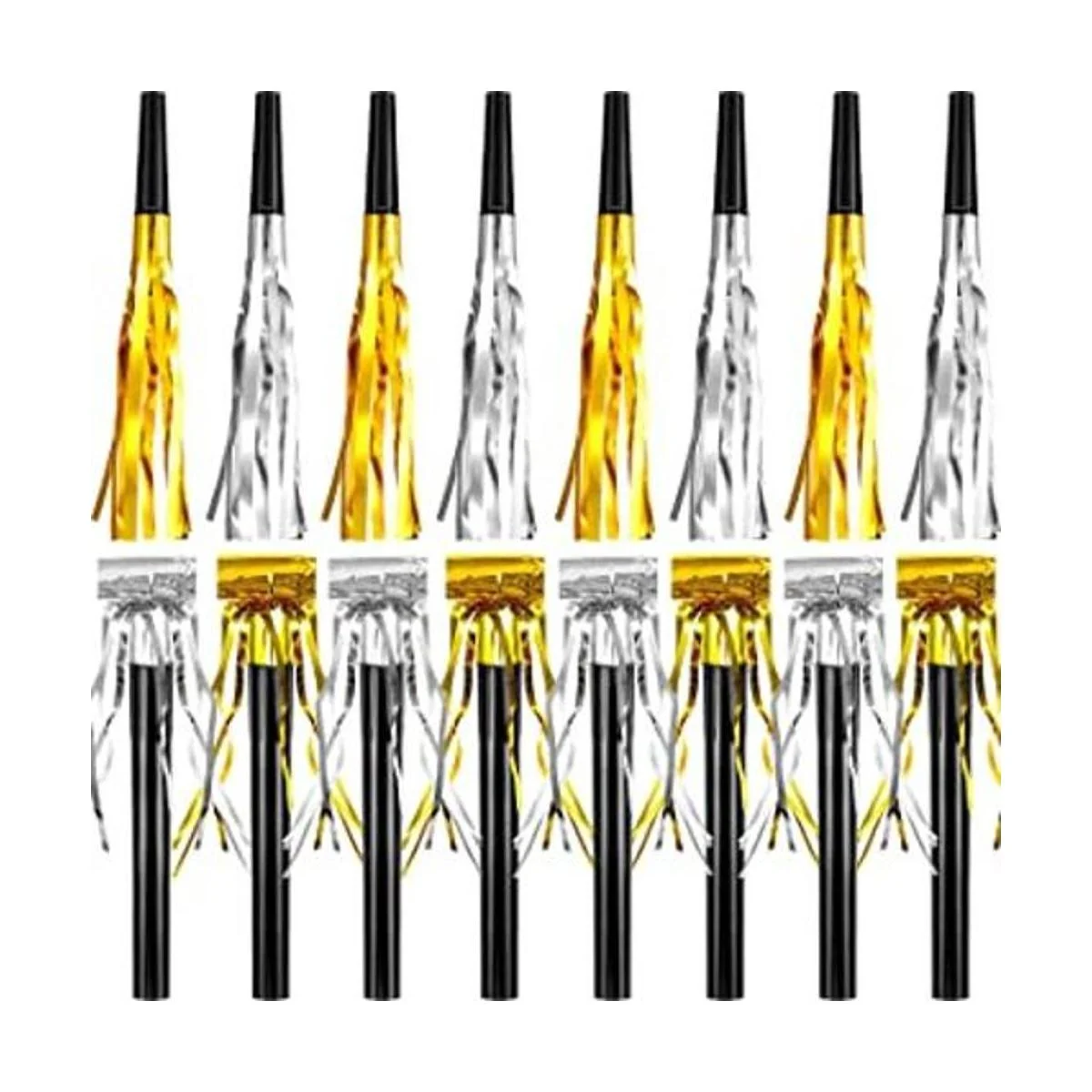 48 piezas de ruidos de fiesta para adultos dorado y_1