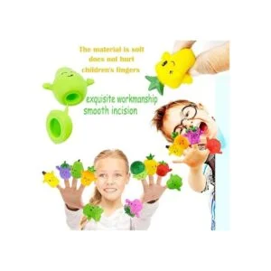 MIMIDOU 10 juguetes de marionetas de dedo de frutas un_4