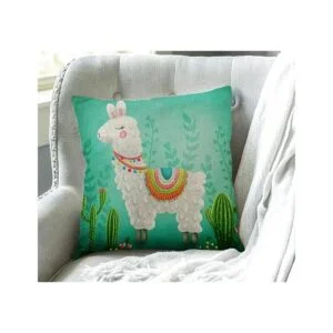 Swono Bonita funda de cojín de cactus de llama para_3