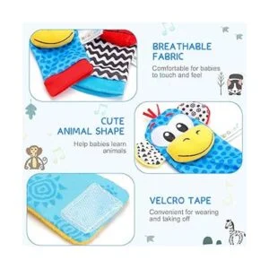 Juguetes de calcetines de sonajeros de muñeca para bebé_5