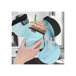 Beautyflier Paquete de 2 fundas aislantes reutilizables