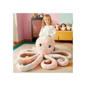 IKASA Juguete de peluche gigante de pulpo jumbo juguete_2