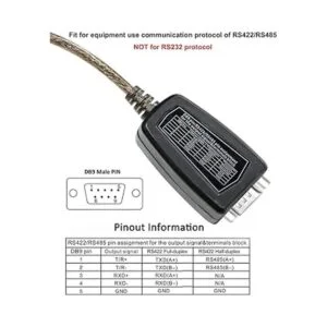 DTECH USB a RS485 adaptador RS422 cable de puerto serie_4