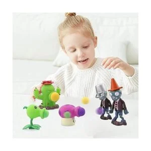 Maikerry 5 piezas de PVZ serie 2 juguetes personajes de_6