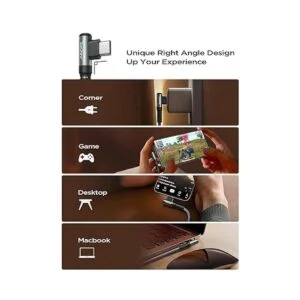 Cable USB C a USB C de 60 W paquete de 2 cables AINOPE_4