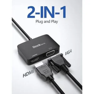 Adaptador de video USB C adaptador HDMI VGA tipo C 4K a_3