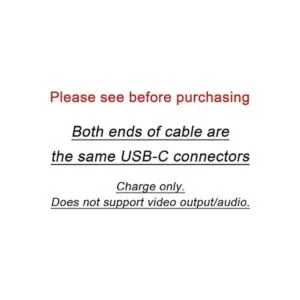 Awnuwuy Cable de carga USB C a USB C de 10 pies y 60 W_2