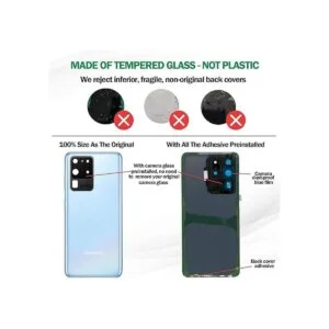 Funda para Galaxy S20 Ultra de repuesto con panel de_4