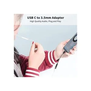 ACAGET Adaptador de auriculares USB C a 0.138 in_2