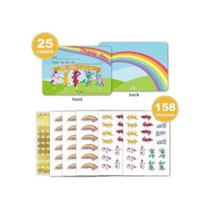 Gooji Tarjetas de agradecimiento para niños con sobres_3