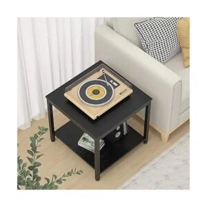 Homieasy Mesa auxiliar cuadrada de 20 pulgadas mesa_2