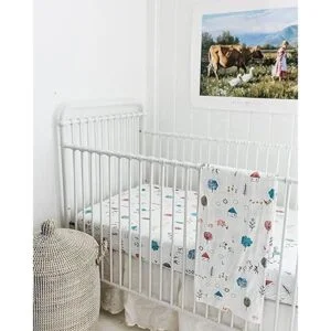 Sorrel Fern Paquete de 2 sábanas de cuna para colchón_5