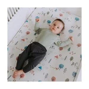 Sorrel Fern Paquete de 2 sábanas de cuna para colchón_4