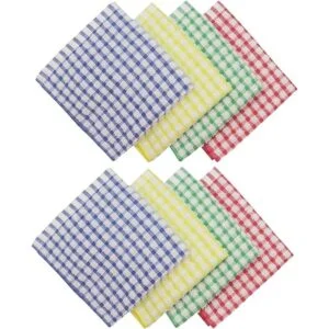 HFGBLG Juego de 8 trapos de cocina de algodón paños de