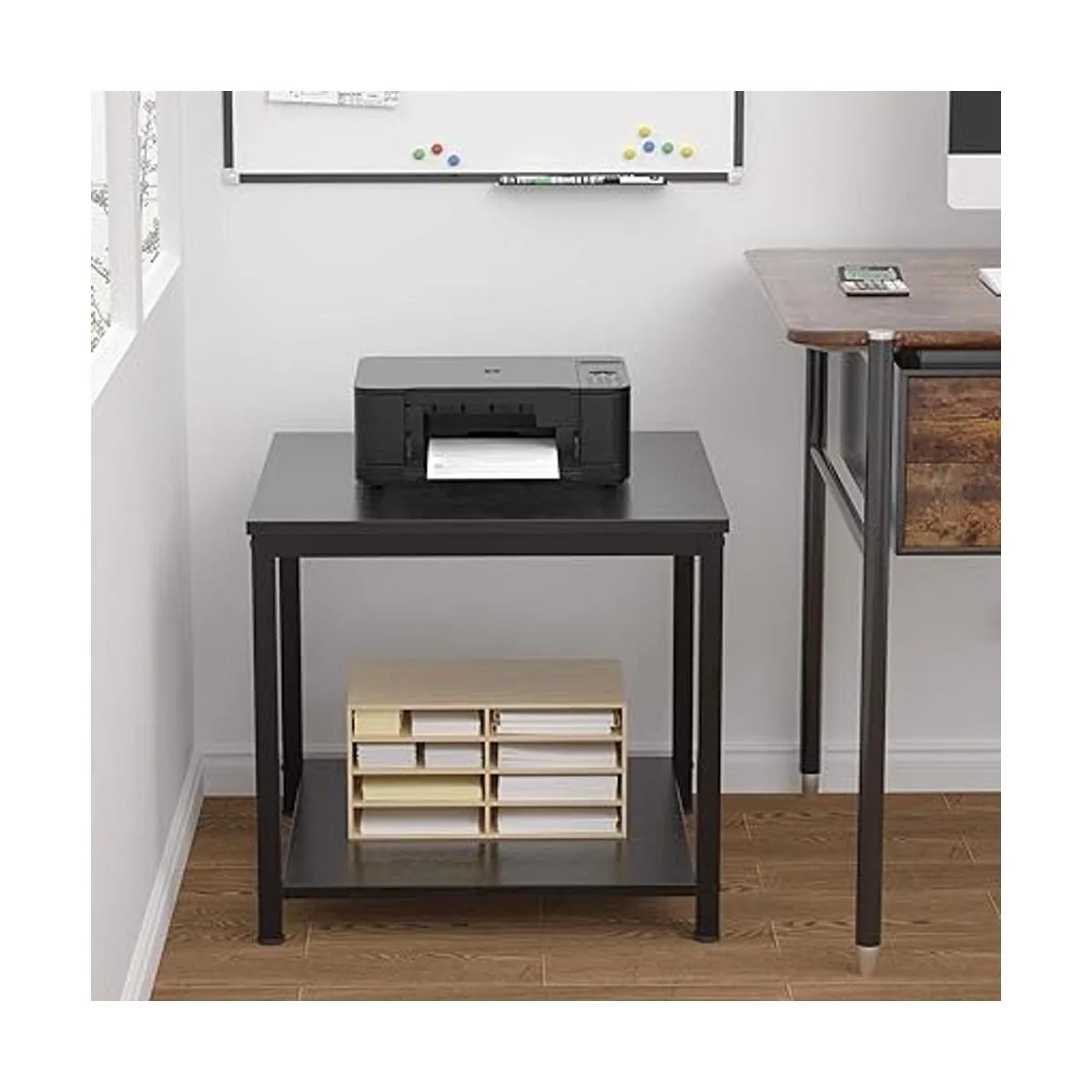 Homieasy Mesa auxiliar cuadrada de 20 pulgadas mesa_5