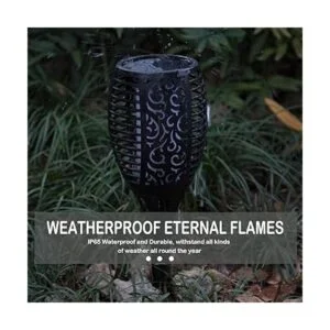 Maksone Decoraciones de Halloween paquete de 6 antorchas_5