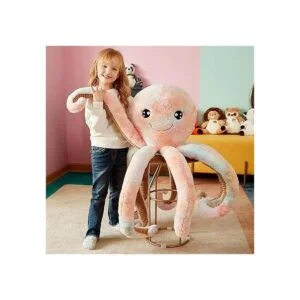 IKASA Juguete de peluche gigante de pulpo jumbo juguete_5