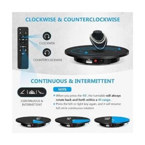 BAOSHISHAN Tocadiscos de fotografía con control remoto_3