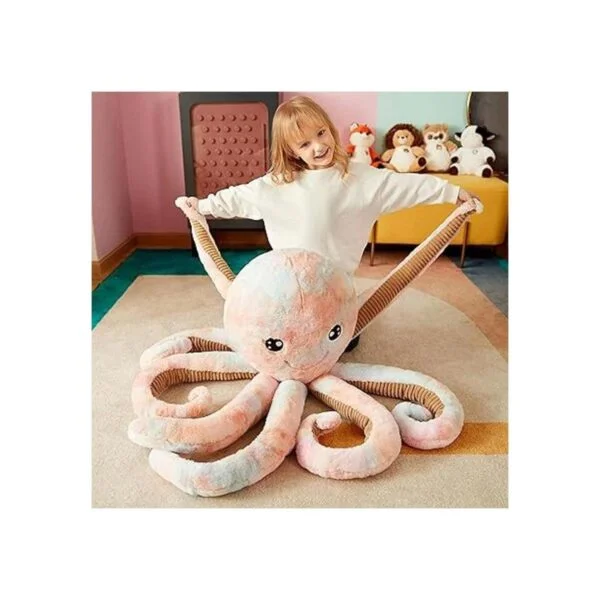 IKASA Juguete de peluche gigante de pulpo jumbo juguete_3