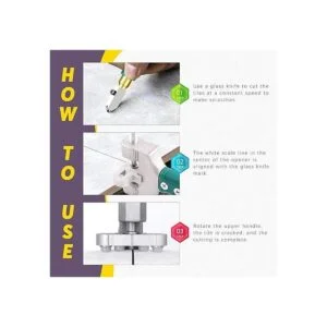 Swpeet Juego de herramientas de corte de azulejos de_6