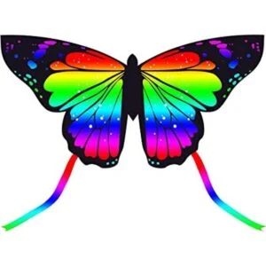 JEKOSEN Mariposa enorme cometa para niños y adultos fácil_1