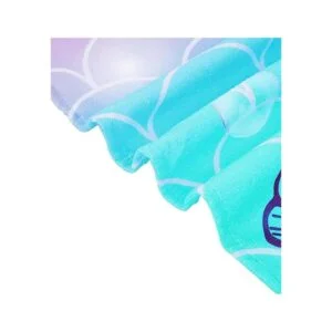 LIVILAN Toalla de playa de microfibra de sirena