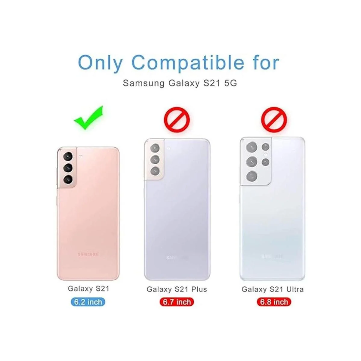 Funda Kowauri para Galaxy S21 SMS21 de piel sintética_3