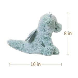 Apricot Lamb Juguetes de peluche de dragón verde de_2