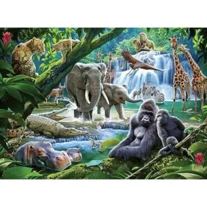 Ravensburger Jungle Animals 100 piezas rompecabezas para_2