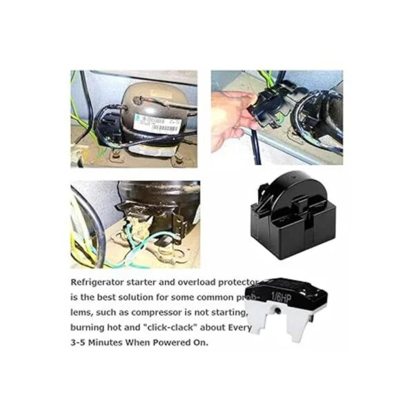Kit de relé y sobrecarga para compresor de refrigerador 5_3