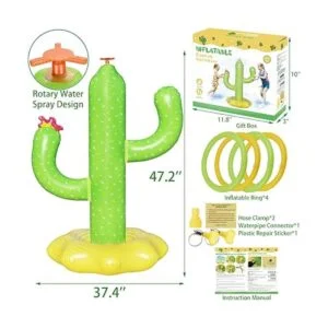 Aspersor de agua de Boogem para niños juguete acuático_4