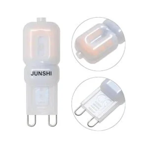 JUNSHI Bombilla LED G9 de 25 W equivalente a halógenos_2