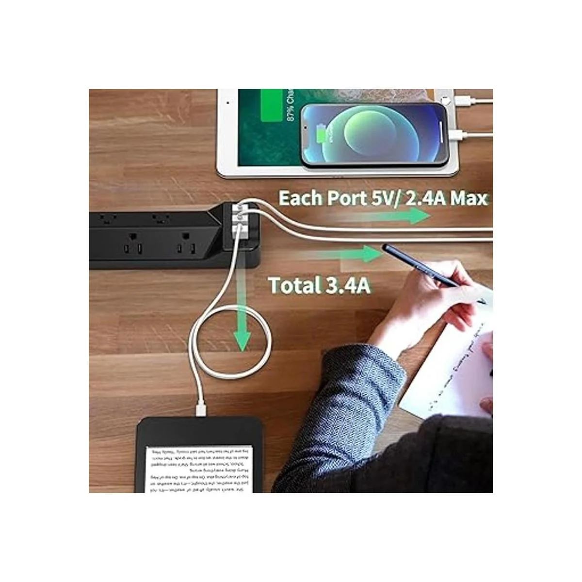 SUPERDANNY Protector de sobretensiones de 16.5 pies_5