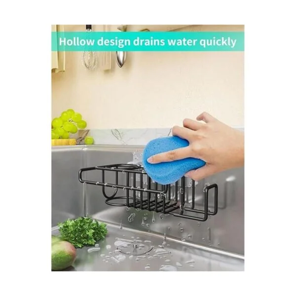 HapiRm SUS304 Soporte para esponja adhesiva 4 en 1_3