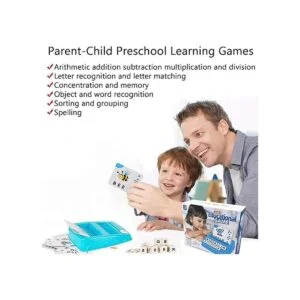 Juguetes educativos de aprendizaje 2 en 1 juegos de letras