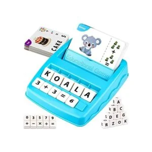 Juguetes educativos de aprendizaje 2 en 1 juegos de letras