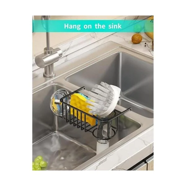 HapiRm SUS304 Soporte para esponja adhesiva 4 en 1_5