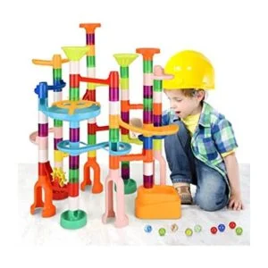 Carrera de mármol 135 piezas de bloques de construcción_1